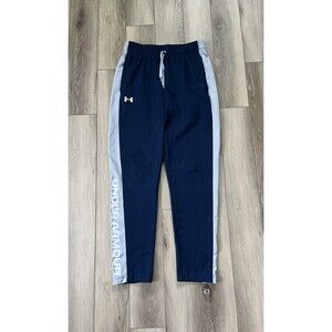 Under Armour Pants Mens Sz Medium Brawler Blue Elastic Waist Athletic Drawstring